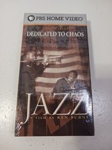 Jazz A Film By Ken Burns Episode Seven Dedicated To Chaos PBS Video VHS Tape NEW - £7.78 GBP