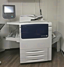 Xerox Color J75 Press with 2-Tray OHCF Booklet Maker Interface Mod EX Fiery C75 - £8,906.10 GBP