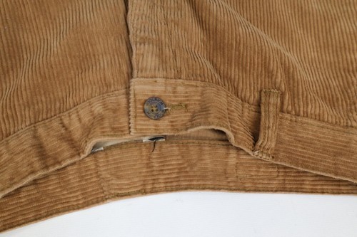 Vtg 90s Woolrich Womens 14 Faded Spell Out Relaxed Tapered Leg Corduroy Pants Item image 7