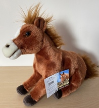 Chestnut Horse Cuddly toy 12&quot; from the Sawley Fine arts collectable range - £27.91 GBP