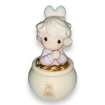 Figurine Precious Moments You Are The End Of My Rainbow 1994 Pot Of Gold - £10.09 GBP