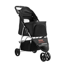VEVOR Pet Stroller, 35 lbs Weight Capacity, Foldable Dog Stroller Cart, ... - $55.90