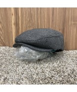 Brixton Hooligan Snap Cap Newsboy ~ Grey/Black (Medium) - NEW - *Peaky B... - $26.99