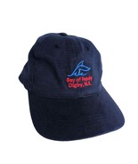 Bay of Fundy Digby Nova Scotia Canada Navy Cotton Baseball Hat Ball Vict... - $369.09 MXN