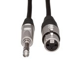 Hosa HXS-005 REAN XLR3F to 1/4&quot; TRS Pro Balanced Interconnect Cable, 5 Feet - £11.85 GBP