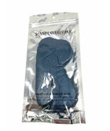 Simplosophy Embroidered Satin Eye Mask - Blue - €5,38 EUR