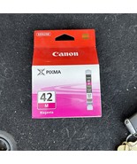 NEW Genuine OEM Canon 42M Magenta Ink Cartridge CLI-42M 6386B001 PIXMA P... - €13,94 EUR
