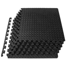 ProsourceFit Exercise Puzzle Mat ½ inch 24 SQ FT 6 Tiles EVA Foam Interlockin... - £43.01 GBP