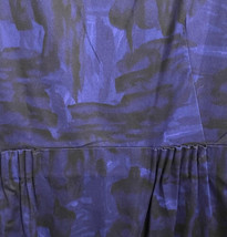 Theory Shyann brushstroke pattern dress blue/black size 8 NWOT - £19.10 GBP