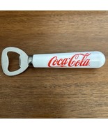 Coca-Cola Handheld Bottle Opener White Handle with Red Script 5.5&quot; - €4,31 EUR