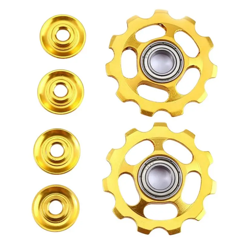 2pcs/Set 11T Ultralight MTB Aluminum Alloy  Bike ing Jockey Wheel Rear Derailleu - $29.72