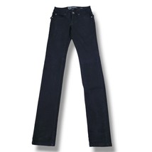 Social Collision Jeans 24 W24&quot;xL33&quot; Rude By Lip Service Skinny Jeans Button Fly - £22.86 GBP