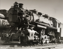 Chesapeake &amp; Ohio Railway C&amp;O CO #114 0-8-0 C15 Baldwin Locomotive Train Photo - £9.56 GBP