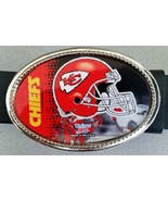 Football KANSAS CITY CHIEFS  Epoxy Buckle -NEW! - $339.09 MXN