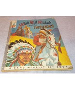 Vintage Rand McNally Elf Book Wild Bill Hickok and the Indians #570 1956 - $7.95