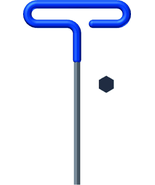 EKLIND 54925 2.5 MM Cushion Grip Hex T-Handle T-Key Allen Wrench, Blue - $14.98 CAD