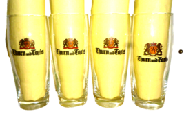 4 Thurn &amp; Taxis Regensburg 0.5L German Beer Glasses - £15.85 GBP