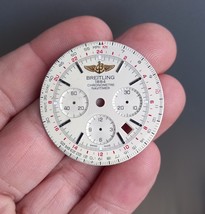 White Dial for Breitling 1884 Chronometre Navitimer GMT 48mm ab044121/g7... - $285.00