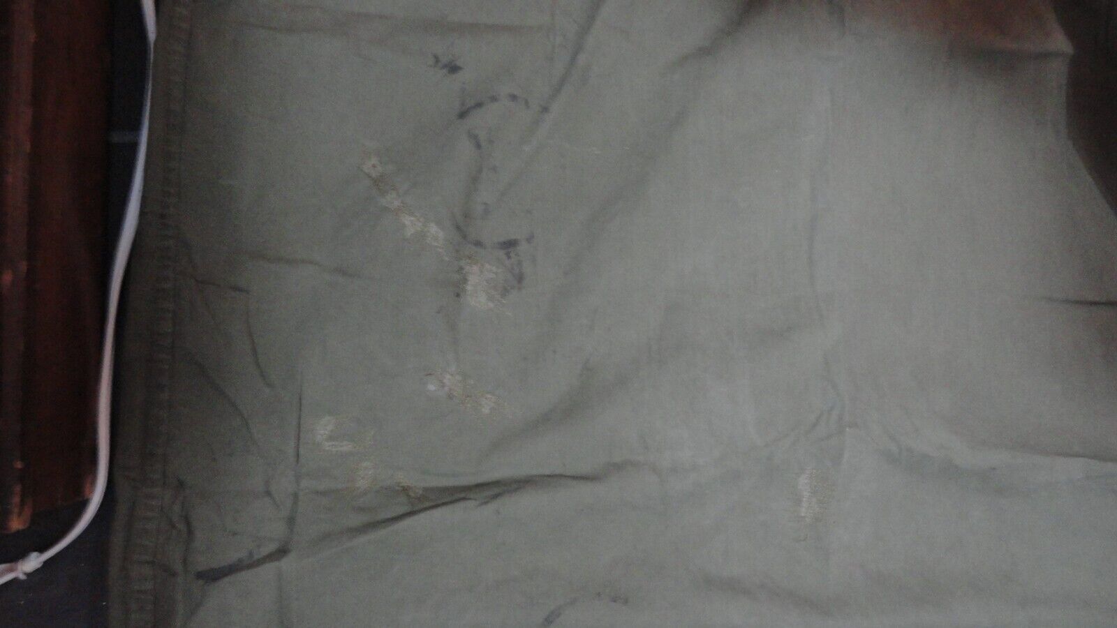 VINTAGE PHILA QUARTERMASTER WATER REPELLENT OD MIL A SLEEPING BAG BIVY COVER Item image 13