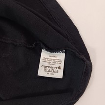 Carhartt Original Fit Pocket Men's Black Cotton T-Shirt Short Sleeve Sz L(14/16) image 5