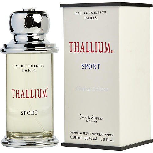 THALLIUM SPORT by Yves De Sistelle EDT SPRAY 3.3 OZ (LIMITED EDITION) - £21.72 GBP