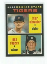 Tyler ALEXANDER/ Rogers (Tigers) 2020 Topps Heritage Rookie Stars Card #39 - £3.18 GBP
