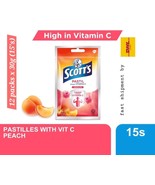 Vitamins C Scott&#39;s Pastilles Supplement Kids Peach Flavour Gummy 12 Pack... - £78.81 GBP
