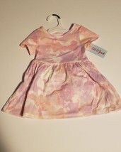 Toddler Girls&#39; Tie-Dye Dress - Cat &amp; Jack Pink - £3.95 GBP