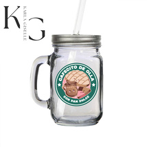 Cafecito De Olla Y Pan Dulce Mason Jar Mug - $19.59