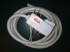 9TT75 LEAD CORD, GFCI, FROM A/C, 18/3, 6&#39; LONG, TESTS GOOD, VERY GOOD CO... - $9.49