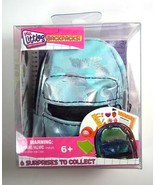 Shopkins REAL LITTLES Mini Backpack Blue Camo Surprise tiny school suppl... - £7.41 GBP