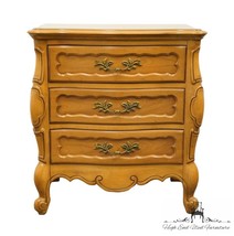HIGH END VINTAGE French Provincial 25&quot; Three Drawer Nightstand 686-13 - £301.12 GBP