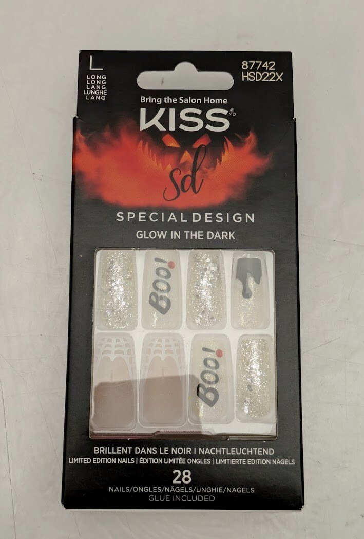 KISS Special Design 28 Halloween Nails Glow In The Dark Limited Edition ... - $12.52