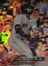 2018 Topps Chrome Jackie Bradley Jr #115 Boston REDSOX MLB JUST PULLED M... - $2.09