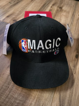 Vintage 1990s Orlando MAGIC BASKETBALL NBA Champion Black Snapback Hat RARE - $555.22 MXN