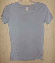 Excellent Womens Victoria&#39;s Secret &quot;Pink&quot; Pale Periwinkle Knit Top Size L - £18.60 GBP