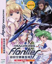 Anime Dvd Macross Frontier VOL.1-25 End + 2 Movie English Subtitle + Free Ship - £24.81 GBP