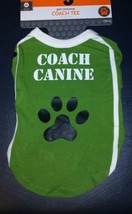 NWT Target Pet Halloween Costume Coach Canine Tee X Small 10 lbs Yorkie Maltese - £7.79 GBP