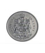 1992  Canadian 50-Cent Coat of Arms Half Dollar Coin UNC - $3.49