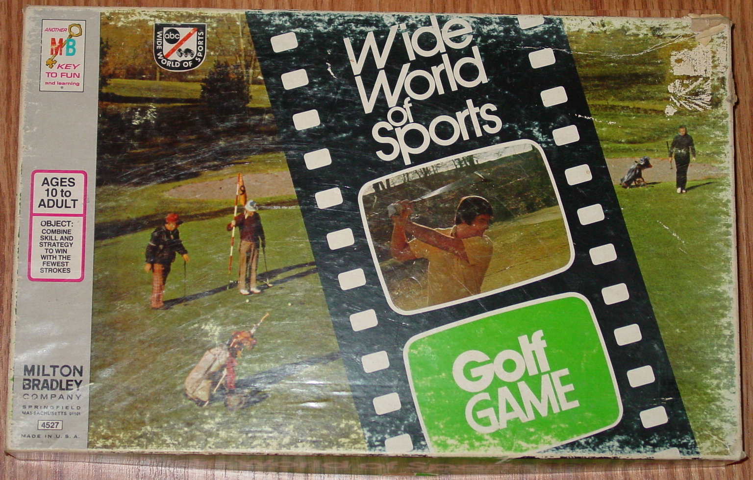WIDE WORLD OF SPORTS GOLF GAME 1975 MILTON BRADLEY COMPLETE CONTENTS EXCELLENT - $5.00