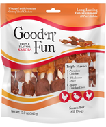Good N Fun Triple Flavor Kabobs Chews for All Dogs - $37.72+