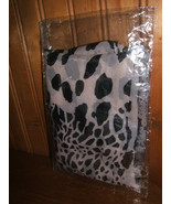 Leopard Design Print Brown &amp; Tan Ladies Scarf One Size (NEW) - £7.75 GBP