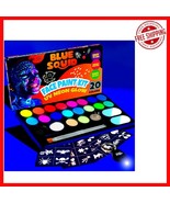 Luxury UV Neon Face and Body Paint Kit - 20 Colors with Stencils &amp; Mini ... - $594.05 MXN