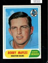 1968 Topps #16 Bobby Maples Ex Oilers (Wax) *X50366 - £1.76 GBP