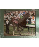 Edgar Prado Autographed Glossy 11x14 Photo Matted to 16x20 - Horse Racin... - $1,501.54 MXN