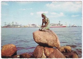 Postcard Copenhagen The Little Mermaid Denmark - £2.28 GBP