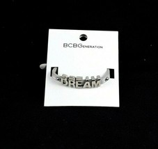 BCBGENERATION Womens Mini Affirmation Dream Faux Leather Strap 8&quot; Bracelet New - £8.26 GBP