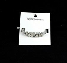 BCBGENERATION Womens Mini Affirmation Dream Faux Leather Strap 8&quot; Bracelet New - £7.89 GBP