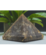 Grüner LABRADORIT Kristall Stein Heildekor Meditation Ägyptische Pyramide...