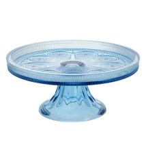 SKY BLUE CODI GLASS CAKE STAND - £33.73 GBP